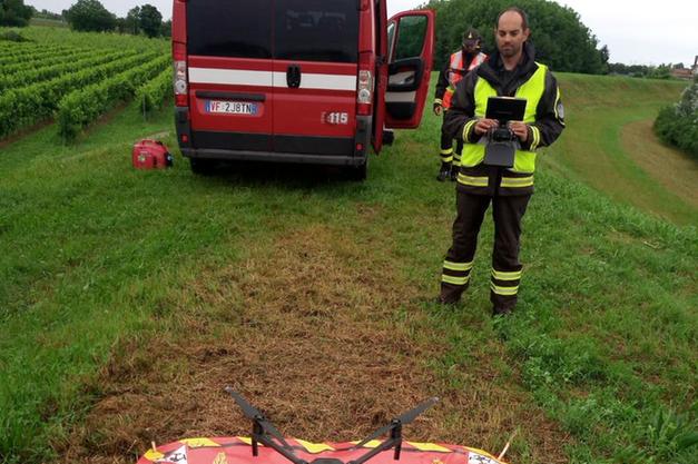 Bussolengo I Pompieri Di Trento In Aiuto Nella Ricerca Di Un Disperso Con Droni E Termocamere Attualita L Adige It