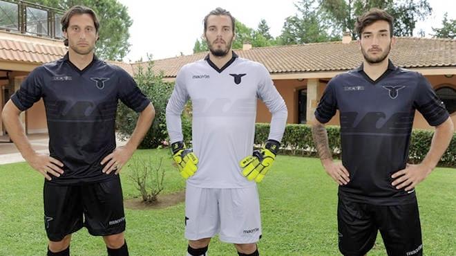 Maglia lazio sale nera aquila