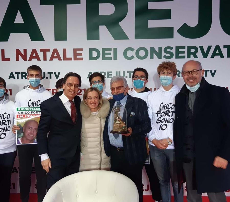 Premio Atreju Di Fratelli D'Italia Per Chico Forti, E Lui Risponde ...