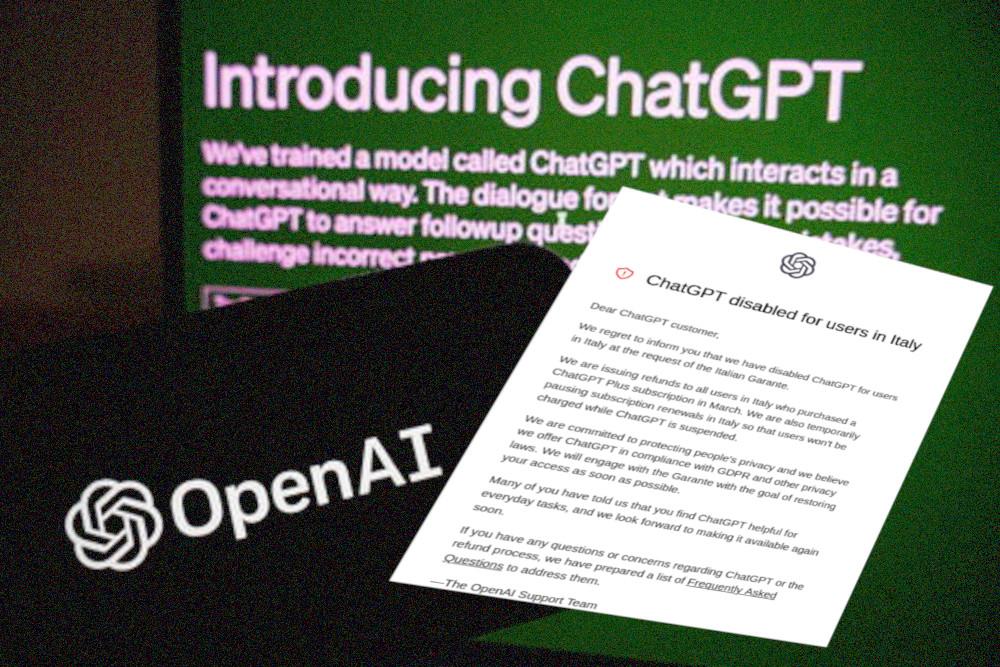 ChatGpt, Dopo L'ultimatum Del Garante OpenAi Ha Sospeso Il Servizio In ...