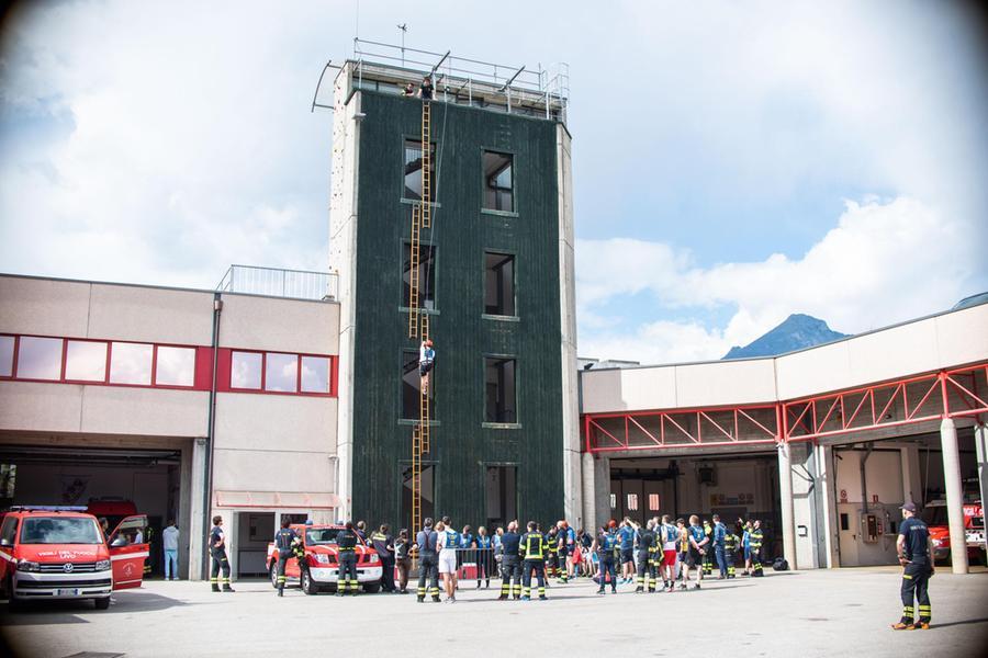 Tra prove pratiche da superare, ben 61 aspiranti vigili del fuoco in  caserma a Riva del Garda - Riva - Arco