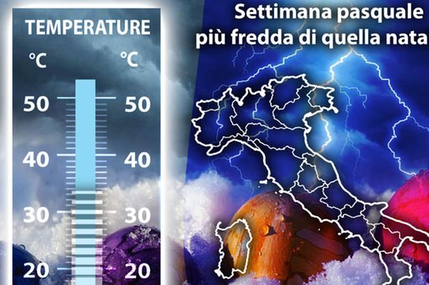 Meteo:settimana Pasqua più fredda di Natale, giù temperature - Attualità |  l'Adige.it