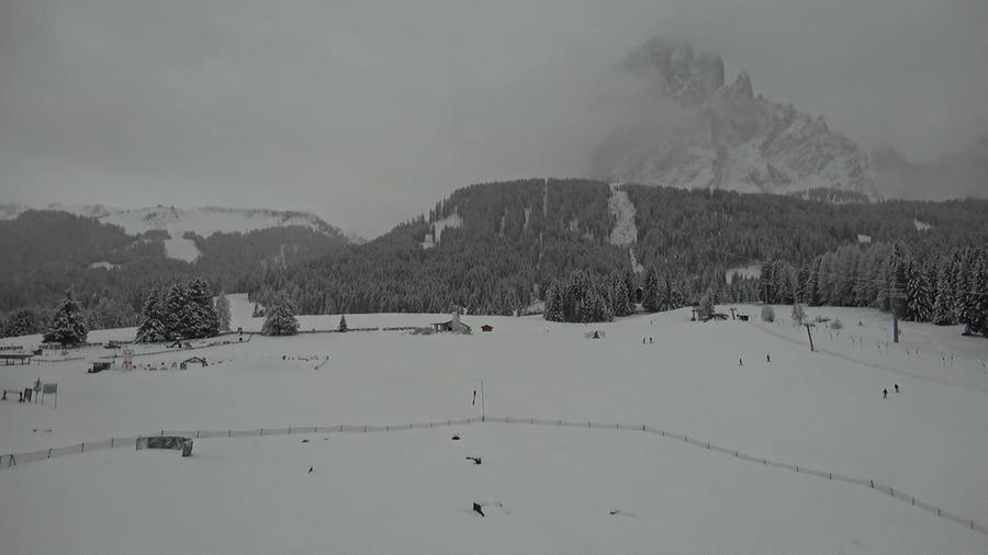 La Neve Fresca Sulle Piste Da Sci E In Quota Cadono Ancora I Fiocchi ...